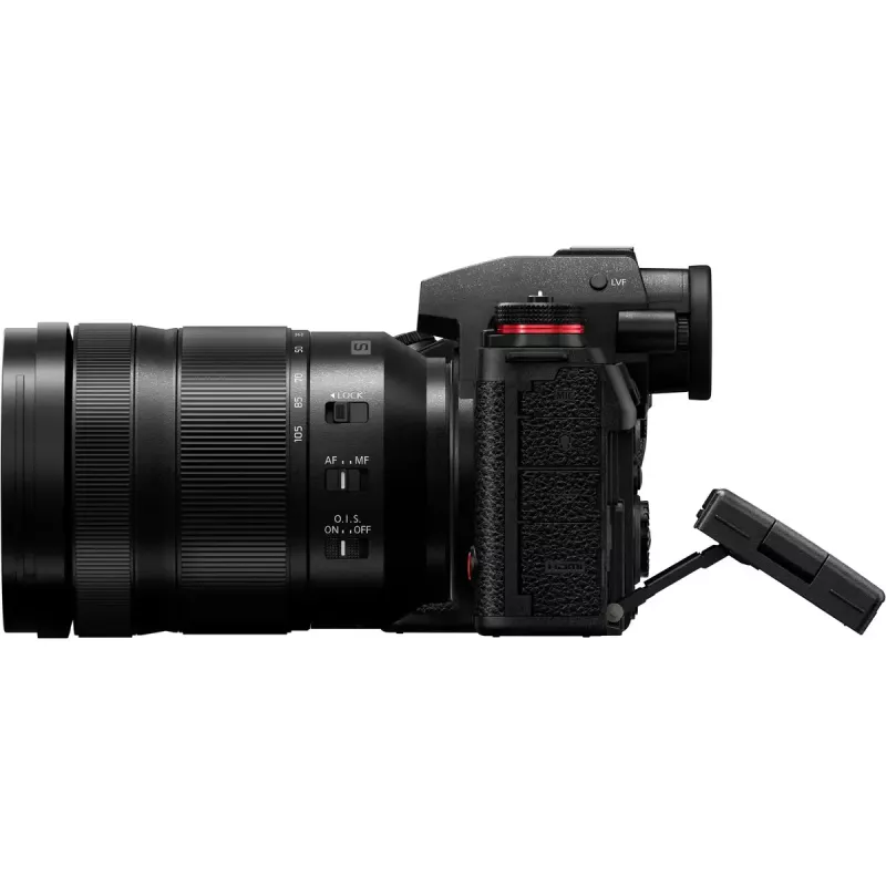 Peeglita kaamera Panasonic Lumix DC-S1R II koos 24–105mm objektiiviga, 47,3MP täiskaader
