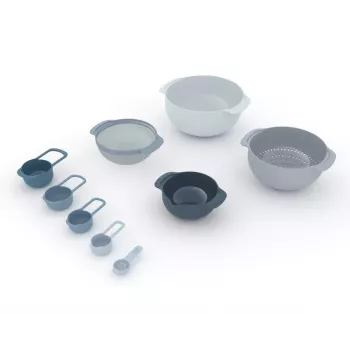 Komplekt Joseph Joseph Nest Stackable sinine hall 4,5L kauss 1,65L sõel