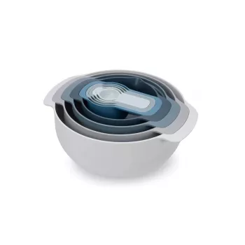 Komplekt Joseph Joseph Nest Stackable sinine hall 4,5L kauss 1,65L sõel