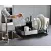 Nõudekuivatusrest Joseph Joseph Extend Steel Expandable Must Roostevaba Teras 527mm
