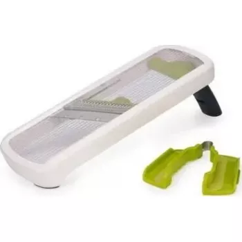 Mandoliin Joseph Joseph Multi-Grip Mandoline Plus — reguleeritava viilutuspaksusega, valge
