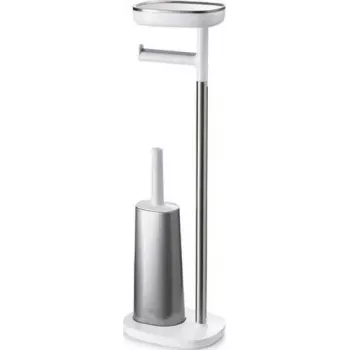 WC-paberirulli hoidik ja WC-harja komplekt joseph joseph EasyStore SST mudel 70519 roostevaba terase viimistlus