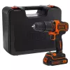 Puurvälivõti Must & Decker BDCHD18K-QW 1400 p/min, 1,5 Ah, must, oranž
