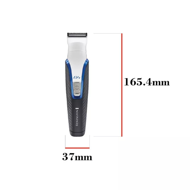 Remington G4 Graphite Series Multi Grooming Kit Must Blue Valge 0.2 mm