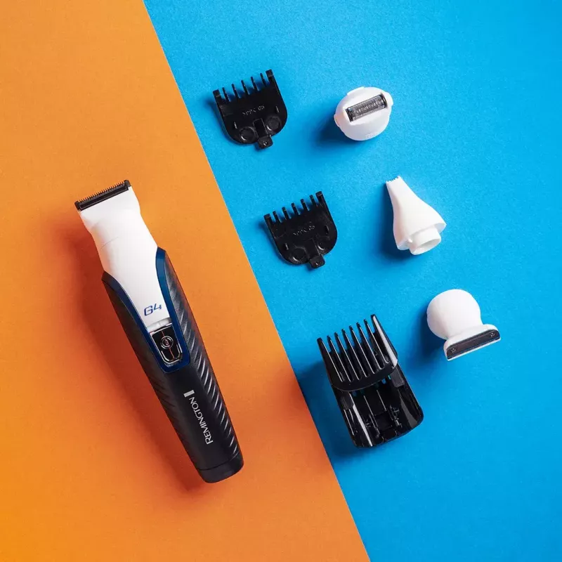 Remington G4 Graphite Series Multi Grooming Kit Must Blue Valge 0.2 mm