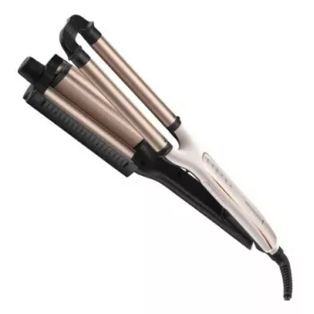Automaatne lokitang Remington CI91AW — roosakuldne/must, S-kujuline silinder, keraamiline kate, 150–210 °C, 3 m pöörlev juhe
