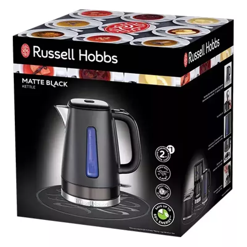Elektriline veekeetja Russell Hobbs 1.7 L 2400 W Must