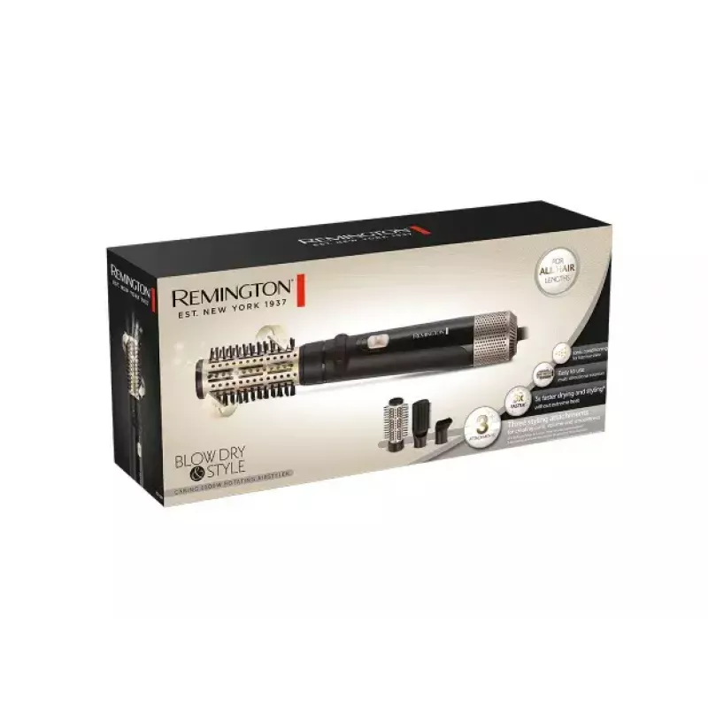 Kuumaõhuhari Remington AS7580 1000 W must kuld