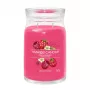 Vahaküünal Yankee Candle Cylinder Raspberry Crimson — Kõrgus 157 mm, Läbimõõt 93 mm, Kaal 567 g, 1 tk
