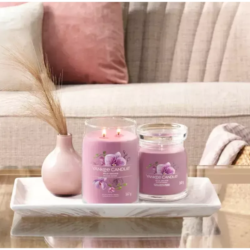 Vahaküünal Yankee Candle Wild Orchid Kõrgus 157 mm Laius 93 mm
