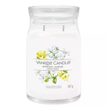 Vahaküünal Yankee Candle Midnight Jasmine 157mm Kõrgus 93mm Laius 567g