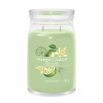 Vahaküünal Yankee Candle Signature Lime Vanilla roheline 1 tk 157mm 9,3cm 567g