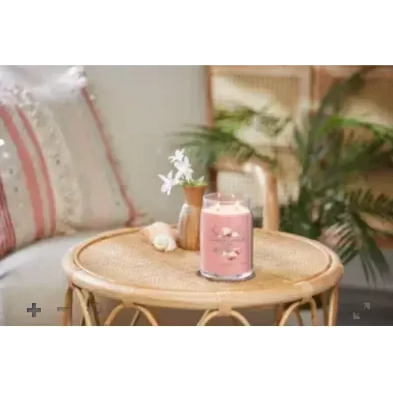 Vahaküünal Cylinder Yankee Candle 1629962E Citrus Floral Vanilla Pink 157mm 9,3cm 567g