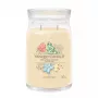 Vahaküünal Yankee Candle Signature Vanilla kollane 1 tk 157mm 9.3cm 567g