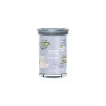 Klaasist silindriküünal Yankee Candle A Calm & Quiet Place — Kõrgus 149 mm, Laius 99 mm, Kaal 567 g