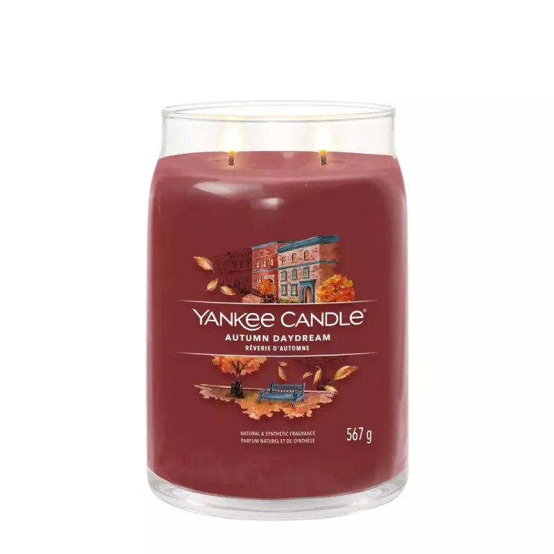 Vahaküünal Yankee Candle 1743378E Punane 157mm Kõrgus 9.3cm Läbimõõt 567g