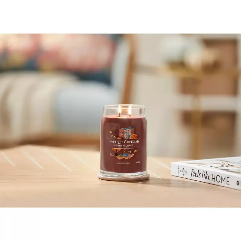 Vahaküünal Yankee Candle 1743378E Punane 157mm Kõrgus 9.3cm Läbimõõt 567g