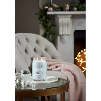 Vahaküünal Yankee Candle North Pole Hideaway sinine 157 mm 567 g