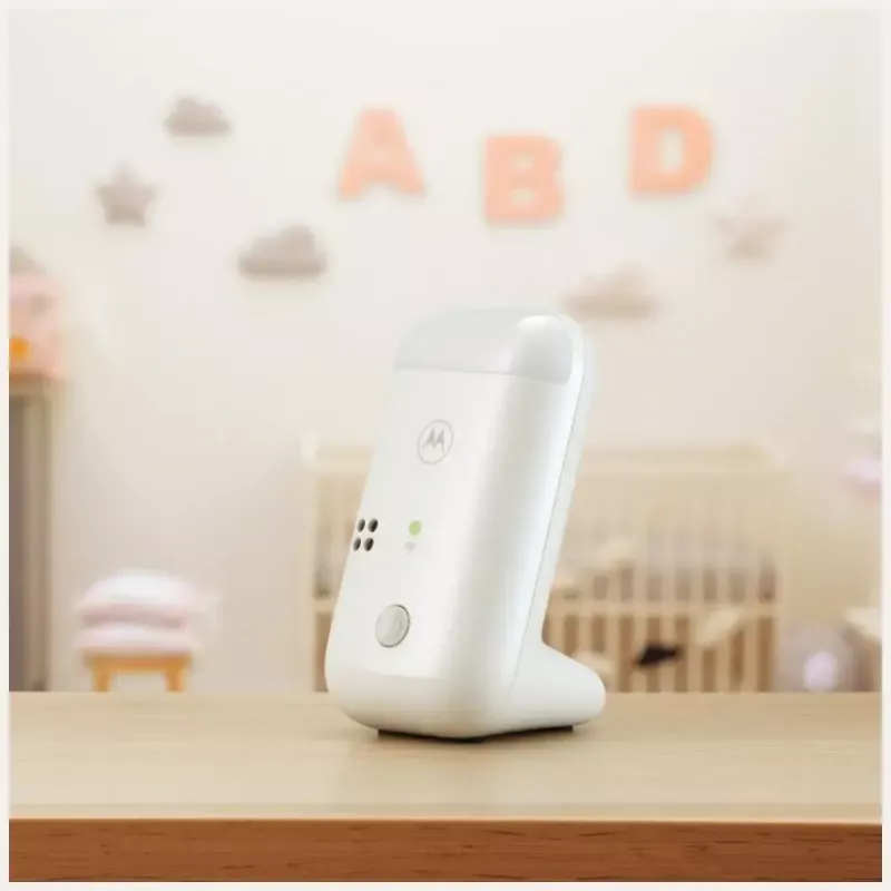 Beebimonitori MOTOROLA PIP15 Twin Audio kahe seadmega helimonitori komplekt, ulatus 120 m