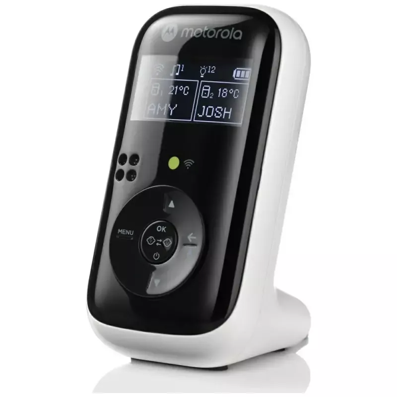 Beebimonitori MOTOROLA PIP15 Twin Audio kahe seadmega helimonitori komplekt, ulatus 120 m