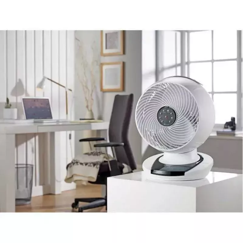 Meaco MeacoFan 1056 valge lauaventilaator — 12 kiirust, 23,5 W, AC 220–240 V