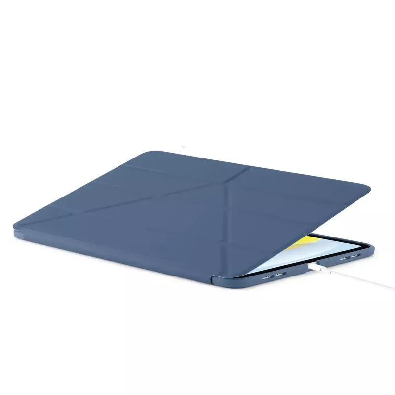 Tablet-flip-ümbris PIPETTO P052-51-V iPad 10. põlvkonna jaoks (10,9 tolli) — mikrokiud ja TPU, 5 püstitusrežiimi