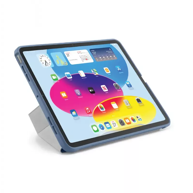 Tablet-flip-ümbris PIPETTO P052-51-V iPad 10. põlvkonna jaoks (10,9 tolli) — mikrokiud ja TPU, 5 püstitusrežiimi