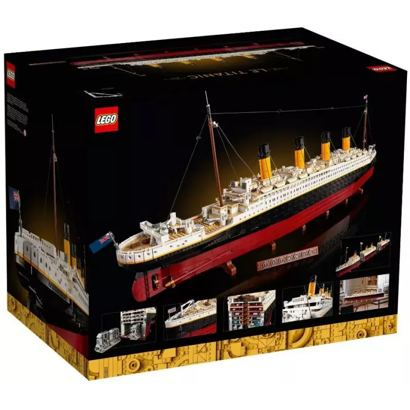 LEGO ehituskomplekt ICONS 10294 Titanic mudelikoopia — 9090 detaili, 18+