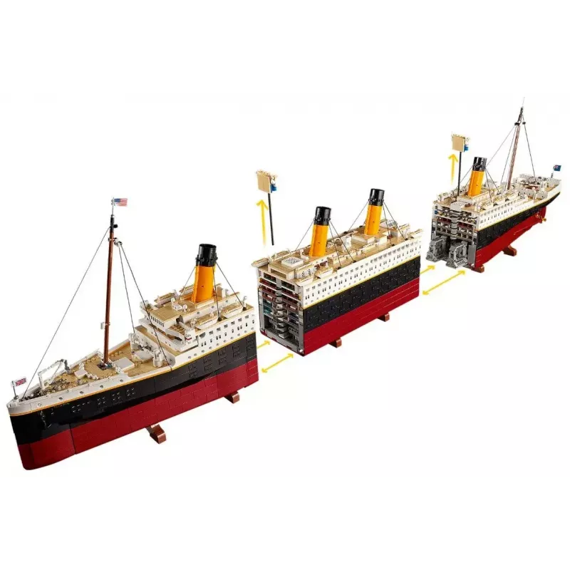 LEGO ehituskomplekt ICONS 10294 Titanic mudelikoopia — 9090 detaili, 18+