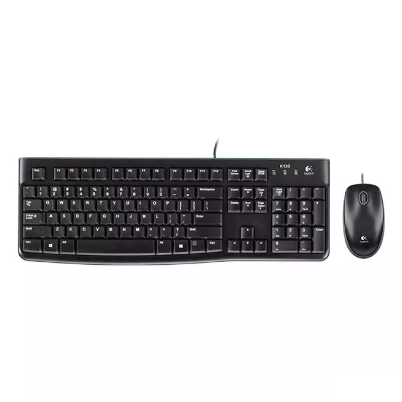 Klaviatuuri ja hiire komplekt Logitech Desktop MK120