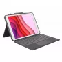 Logitech Combo Touch klaviatuurikohver iPad 7., 8. ja 9. põlvkonna jaoks