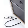 Üksik pildiraam Deknudt S41JL1 Valge Puit 232x318mm