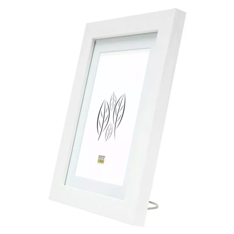 Üksik pildiraam Deknudt S66KF1 P1 Valge MDF Klaas Puit 30x40