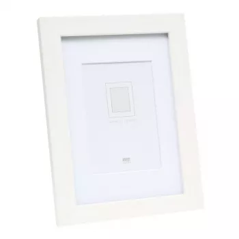Üksik pildiraam Deknudt S66KF1 P1 Valge MDF Klaas Puit 30x40
