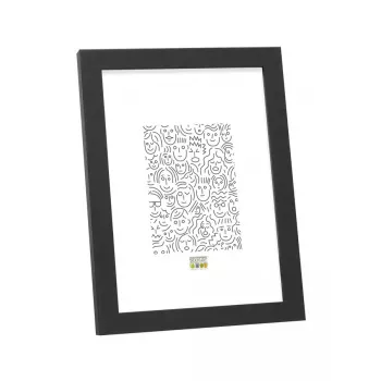 Ühe pildiraami Deknudt S44CF2 Must 20X30 Klaas MDF