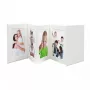 Fotoalbum Deknudt Leporello valge 8 lehte 13 x 18 cm