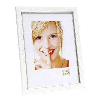Üksik pildiraam Deknudt S46AF1 hõbevalge MDF plastik 220x320mm