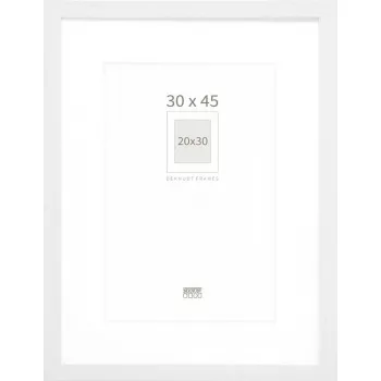 Pildiraam Deknudt S66KD1 P1 30x45 puit hõbe paspartuuga