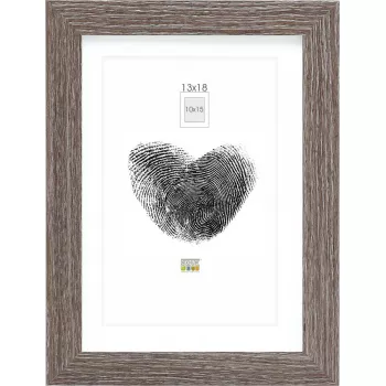 Pildiraam Deknudt S66KH3 Wood hall Oak 18x24 cm paspartuuga