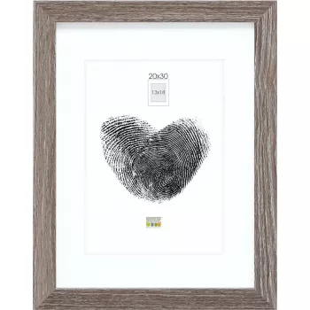 Pildiraam Deknudt S66KH3 Wood hall Oak 20x30 cm passepartout'ga