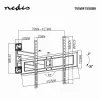 Teleri kinnitusstatiiv Nedis TVWM1550BK 94–177,8 cm (37–70 tolli) ekraanidele, max VESA 600x400, max koormus 25 kg, must