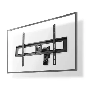Teleri kinnitusstatiiv Nedis TVWM1550BK 94–177,8 cm (37–70 tolli) ekraanidele, max VESA 600x400, max koormus 25 kg, must