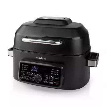 Kuumaõhufritüür Nedis KAAFG600BK 6 L 1660 W Must