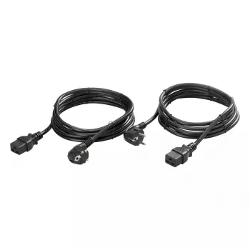 Kaabli tarvik UPS-ile Eaton CBLATSIN16X2, must, 60×30×50 mm