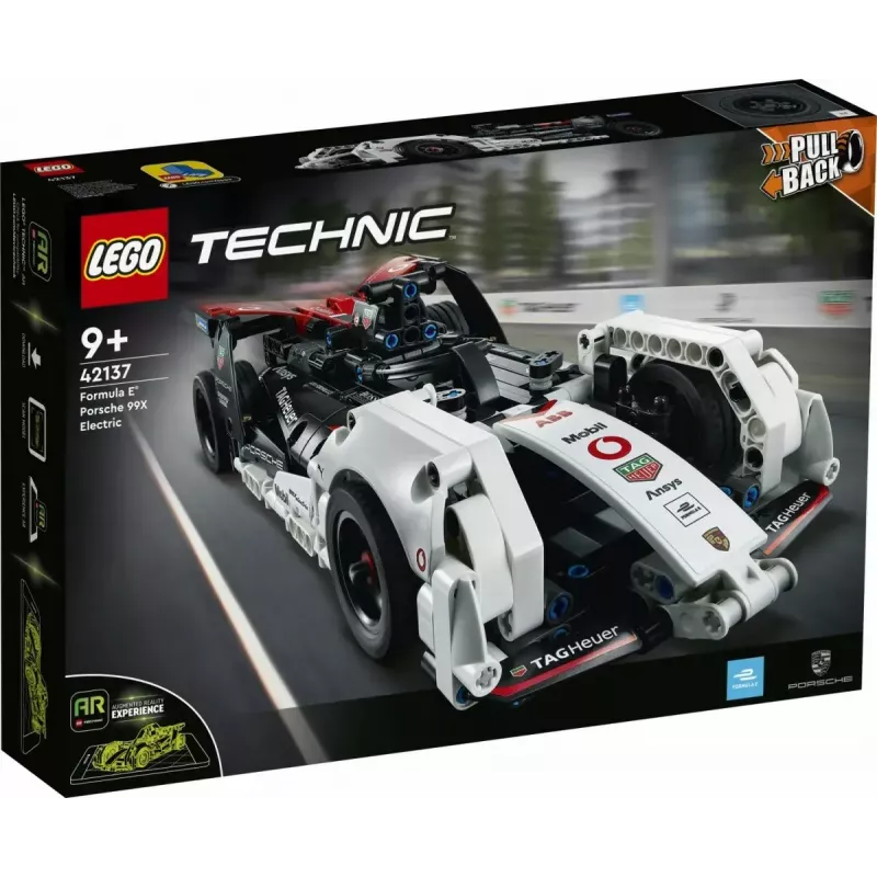 LEGO klotsikomplekt Formula E Porsche 99X Electric mudel 42137 – ehitust mängukomplekt