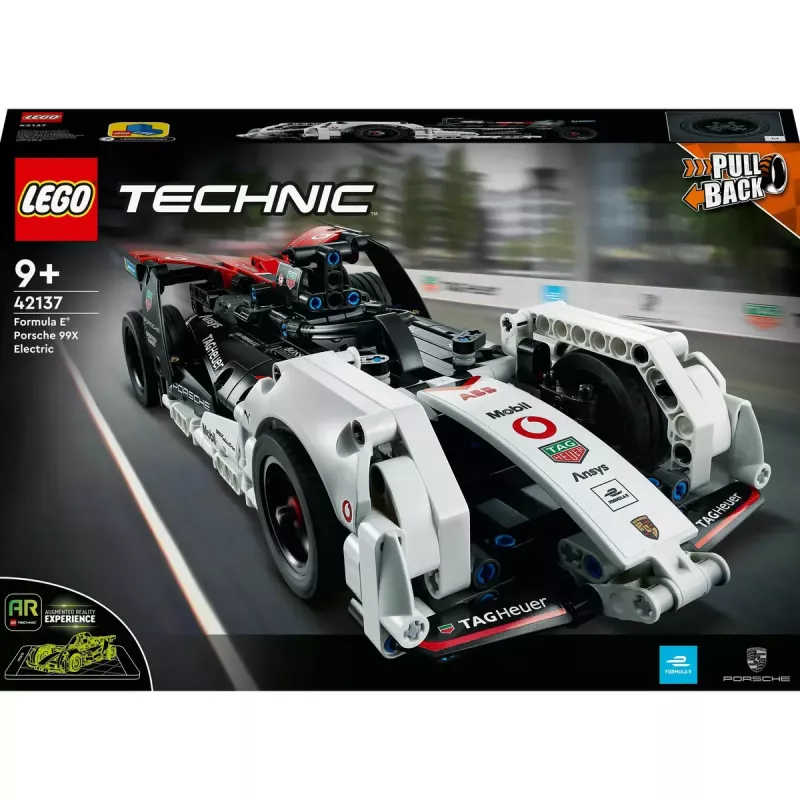 LEGO klotsikomplekt Formula E Porsche 99X Electric mudel 42137 – ehitust mängukomplekt