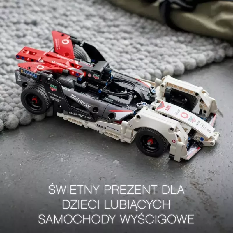 LEGO klotsikomplekt Formula E Porsche 99X Electric mudel 42137 – ehitust mängukomplekt