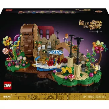 LEGO Ideas set 21360 Villi Vonkka ja suklaatehdas – kollektsioneeritav mudelikomplekt LEGO poolt, komplekti number 21360