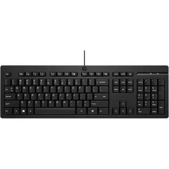 Juhtmega klaviatuur HP 125, mudel HP 125 Wired KB SP (USB-ühendus)