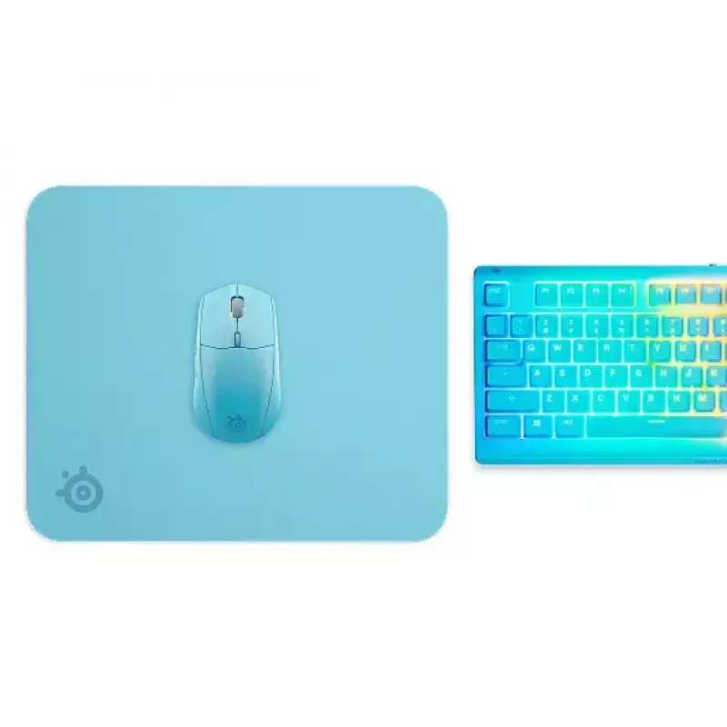 Hiirematt Steelseries QcK M Aqua 320x270mm mikrokiud kummist